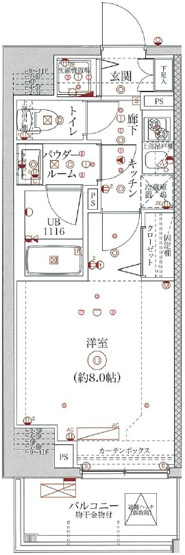 【間取り】 | ユリカロゼ金町