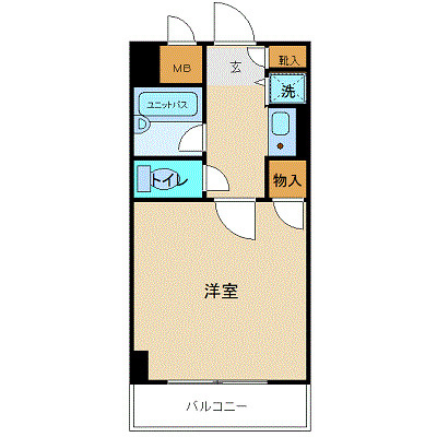 プレール西新宿の間取り