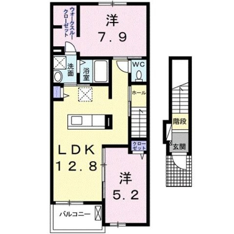 クレアの間取り
