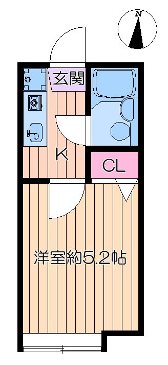 ピアシティ北綾瀬Ａの間取り