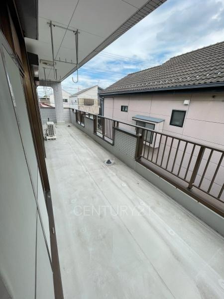 前橋市日吉町２丁目の中古一戸建のバルコニー