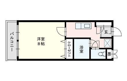 【間取り】 | Mフラット筥崎宮前