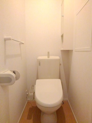 ラスパトハイツのトイレ|シンプルで使いやすいトイレです