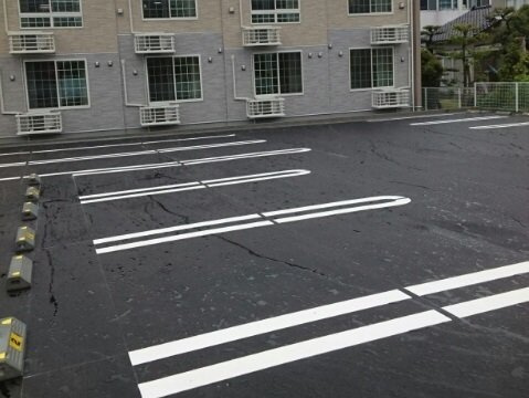 ラスパトハイツの駐車場|駐車場です