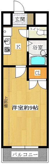 【間取り】 | グランビュー薬院