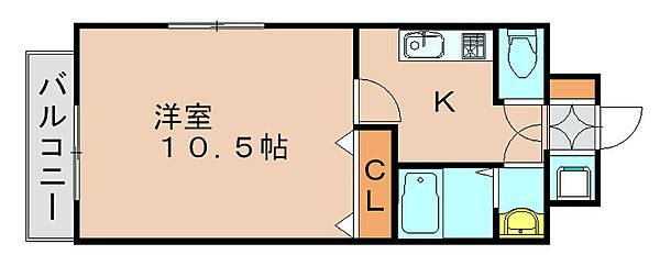 【間取り】 | ピュアドームパラジオ博多