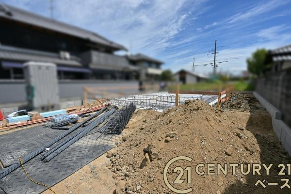 クレイドルガーデン大久保町 ／新築一戸建のその他|■現地撮影写真■駐車スペース３台完備です！