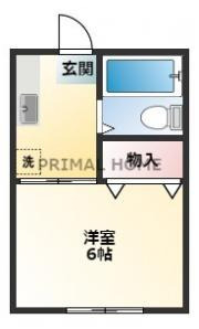 【間取り】 | グリーンハイツ谷