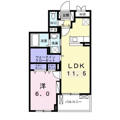 ラ・ルミエールの間取り