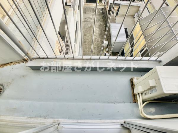 浅川コーポ【おとり物件なし】#学生・社会人にオススメ！初期費用分割払いOK！のバルコニー