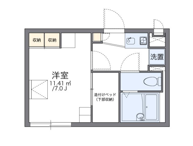 【間取り】 | レオパレスサライⅡ