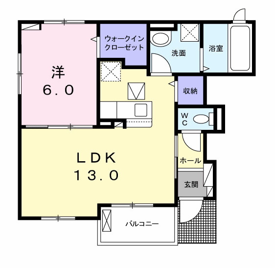 【間取り】 | ニューグレースⅣ