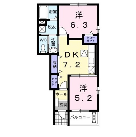 【間取り】 | エテルノ　Ⅰ