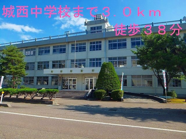 カーサ　アヴェニーレⅡの周辺|城西中学校まで3000m