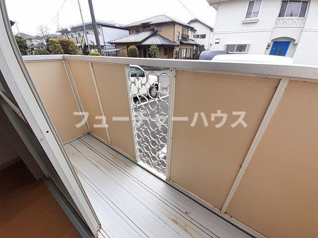 エルディムケイⅠのバルコニー|開放的で明るい空間を演出してくれるバルコニーです