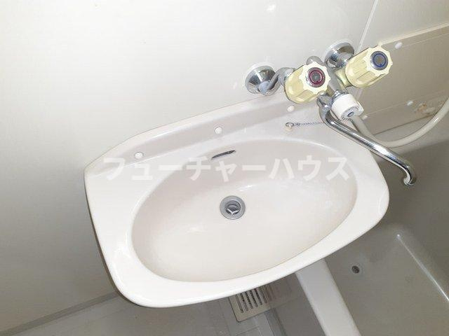 エルディムケイⅠの洗面所|忙しい朝には欠かせない洗面所です
