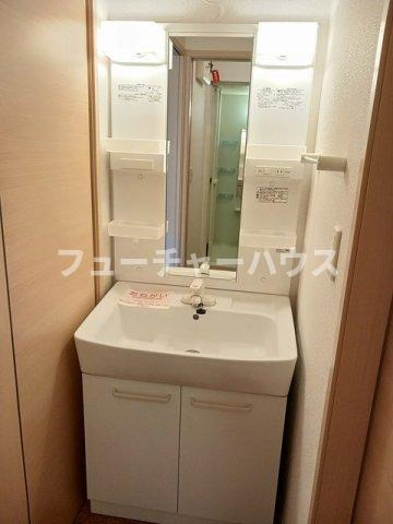 メゾンドリカムⅤの洗面所|使いやすい洗面所です
