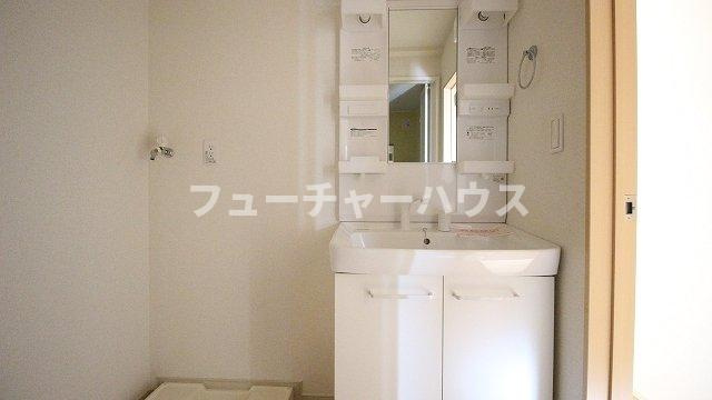 カーサ府中　Ⅱの洗面所|洗面所です