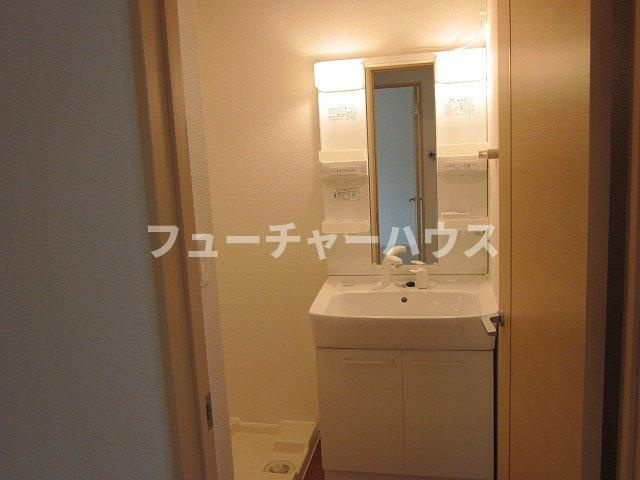 アイリス　Ⅰの洗面所|コンパクトで使いやすい洗面所