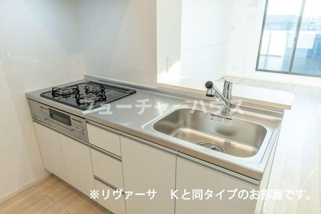 エルドラード　Ａのキッチン|きれいなキッチンです