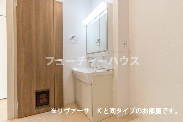 エルドラード　Ａの洗面所|洗面所です