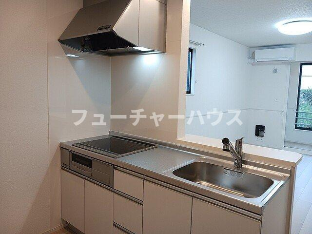 カルムレジデンスのキッチン|お料理しやすいキッチンです