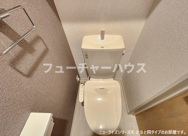 エスポワールＭⅥのトイレ|コンパクトで使いやすいトイレです