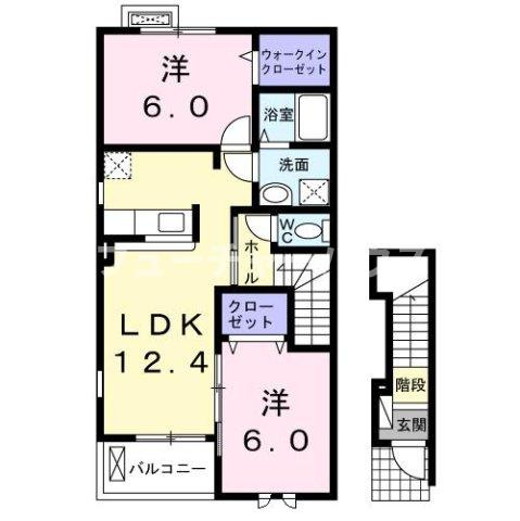 クラール　モデッサの間取り