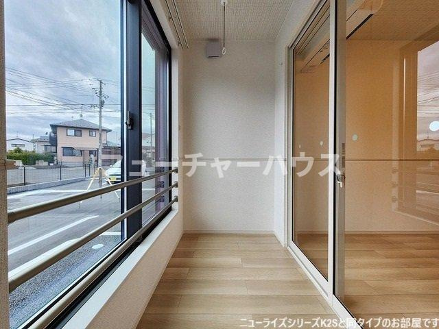 エスポワールＭⅥのバルコニー|きれいな内装です