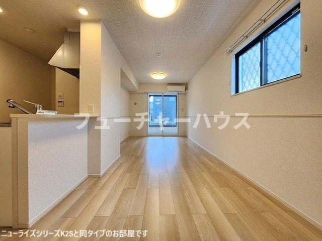エスポワールＭⅥの居間・リビング|使いやすい居間です