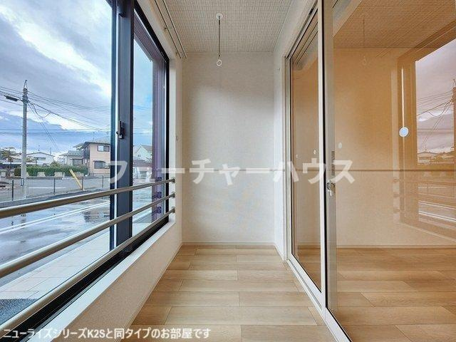 エスポワールＭⅥのバルコニー