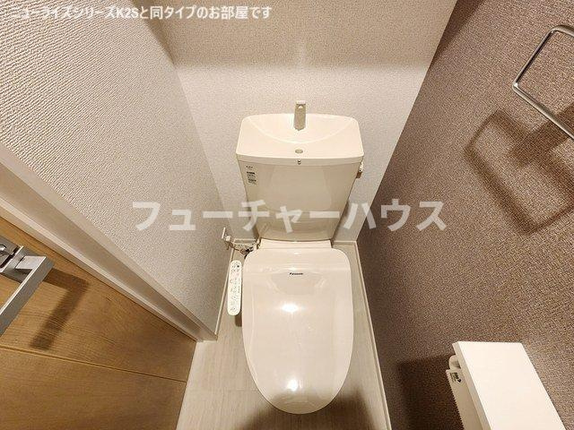 エスポワールＭⅥのトイレ|清潔感のあるトイレです