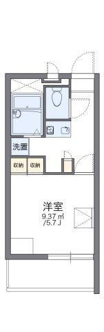 レオパレスＳＫＫ・マンションⅢの間取り