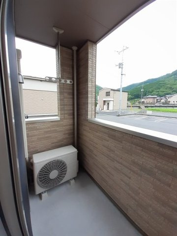 サンリットＢのバルコニー