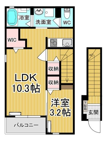 【間取り】 | リュミエール