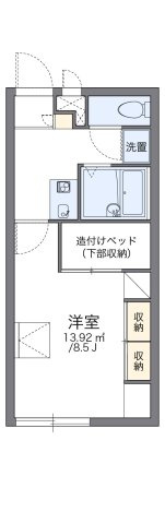 レオパレスグランシャリオの間取り|代表的な間取のため実際の間取とは異なる場合があります