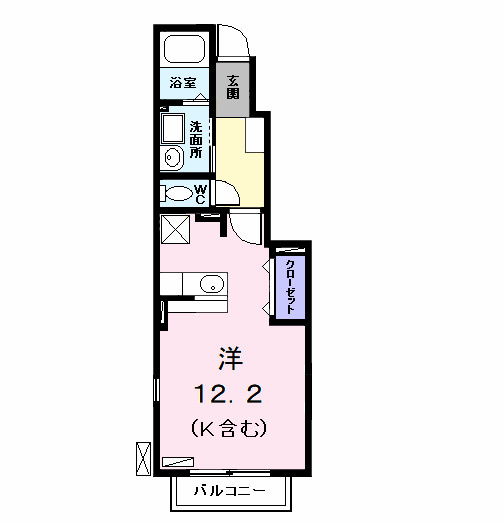 アルモニー　Ｍの間取り