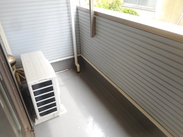 馬車道館のバルコニー
