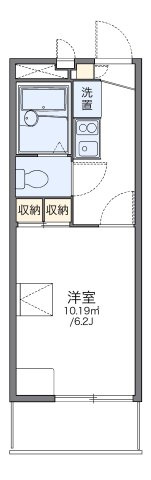 レオパレス西陵の間取り|代表的な間取のため実際の間取とは異なる場合があります