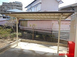 レオパレス中浦のその他|屋根付き駐輪場