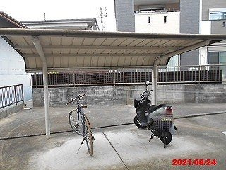 レオパレスＹ・Ｍ・Ｓのその他|屋根付き駐輪場