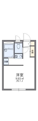 レオパレス明正の間取り