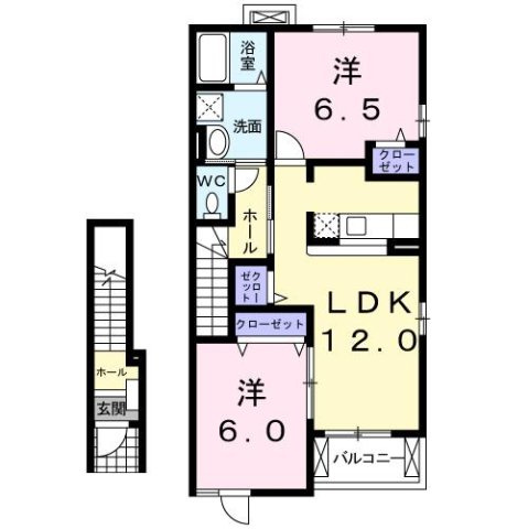 サンハイツの間取り