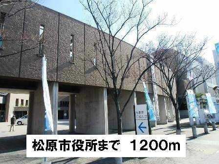 メゾン　アンディスの周辺|松原市役所まで1200m