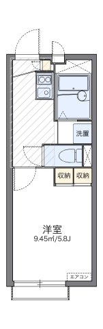 レオパレス七国レオンの間取り