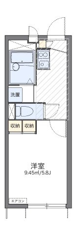 レオパレス山茂の間取り