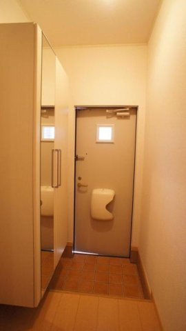 サンハイツの玄関