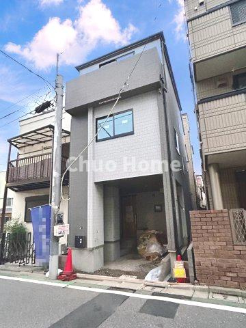 葛飾区小菅3丁目新築分譲住宅の区画図|【区画図】南道路！
