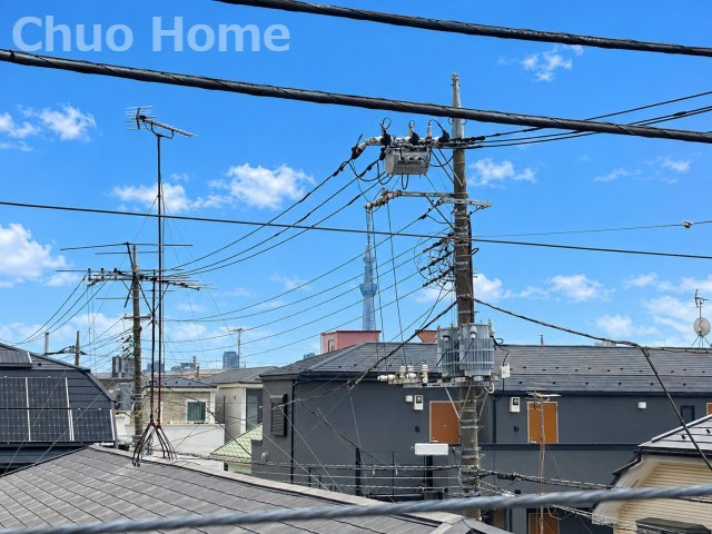 葛飾区小菅3丁目新築分譲住宅の展望|あ、スカイツリーが見えます！