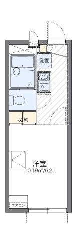 レオパレスユイカーナの間取り